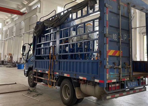 浙江東陽整車直達(dá)，五套定壓補(bǔ)水機(jī)組已發(fā)貨！